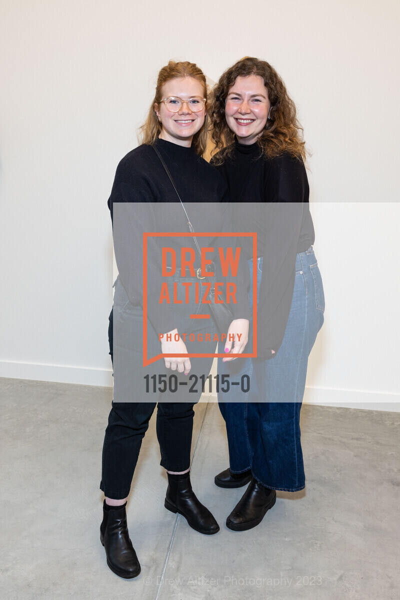 Amy Yates, Becca Simor, VIP Reception for Jonathan Carver Moore Gallery Opening 2023, The LINE SF @ 33 Turk St, SF, CA 94102 US. The LINE SF @ 33 Turk St, SF, CA 94102 US, March 21st, 2023, Photo #1150-21115-0 Amy Yates, Becca Simor, Photo #1150-21115-0