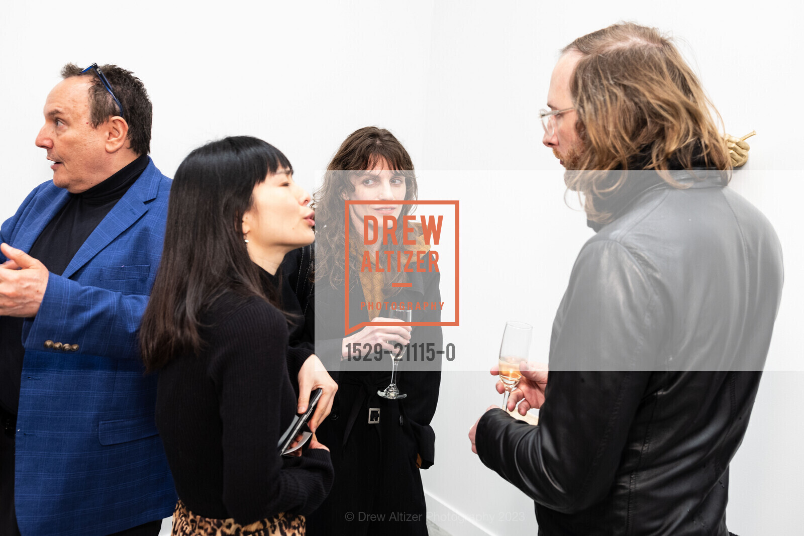 Kacy Jung, Barry Threw, VIP Reception for Jonathan Carver Moore Gallery Opening 2023, The LINE SF @ 33 Turk St, SF, CA 94102 US. The LINE SF @ 33 Turk St, SF, CA 94102 US, March 21st, 2023, Photo #1529-21115-0 Kacy Jung, Barry Threw, Photo #1529-21115-0