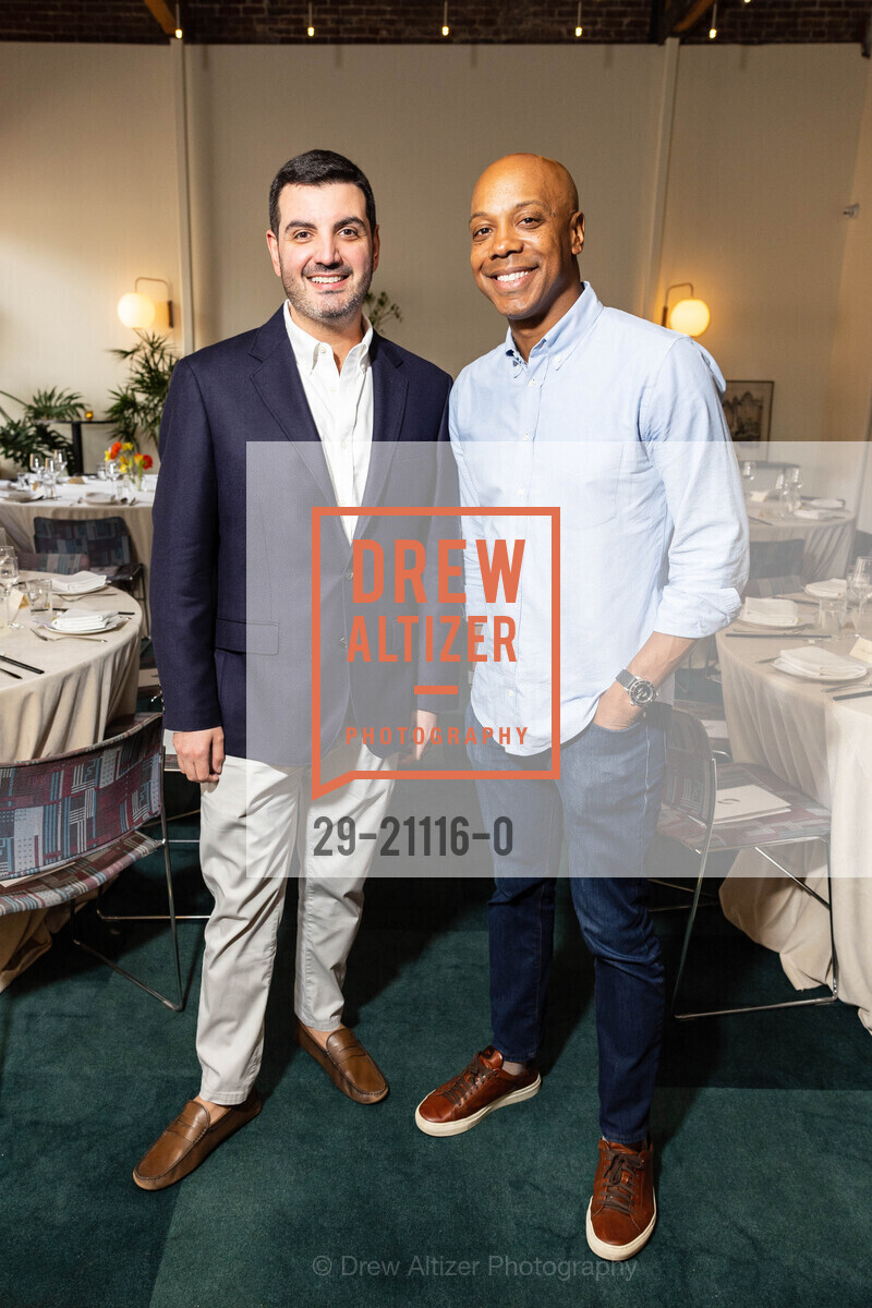 Brad Olson, Charles Hudson, Private Dinner with Sollis Health, Mister Jiu's. 28 Waverly Pl, SF, CA 94108 US, Photo #29-21116-0 Brad Olson, Charles Hudson, Photo #29-21116-0
