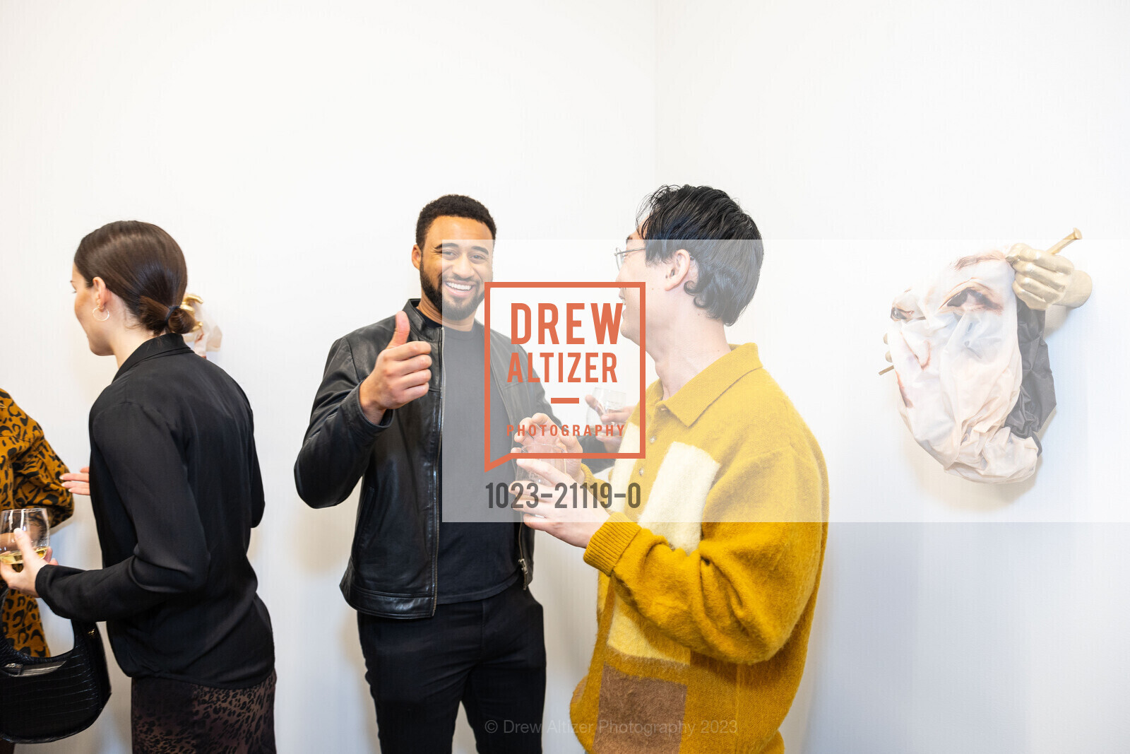 Luke Williams, Gary Leung, Grand Opening for Jonathan Carver Moore Gallery Opening 2023, 966 Market St, SF, CA 94102 US. 966 Market St, SF, CA 94102 US, March 23rd, 2023, Photo #1023-21119-0 Luke Williams, Gary Leung, Photo #1023-21119-0