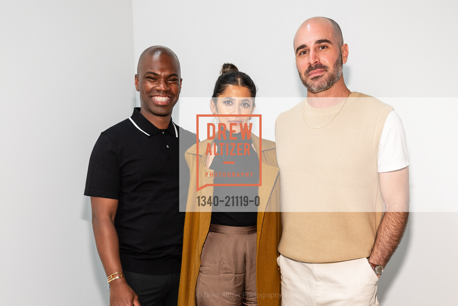 Jonathan Carver Moore, Anoushka Mirchandani, Robert Canali, Grand Opening for Jonathan Carver Moore Gallery Opening 2023, 966 Market St, SF, CA 94102 US. 966 Market St, SF, CA 94102 US, March 23rd, 2023, Photo #1340-21119-0 Jonathan Carver Moore, Anoushka Mirchandani, Robert Canali, Photo #1340-21119-0