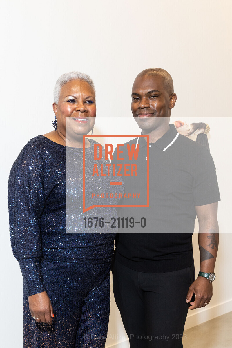 Belinda Shade-Moore, Jonathan Carver Moore, Grand Opening for Jonathan Carver Moore Gallery Opening 2023, 966 Market St, SF, CA 94102 US. 966 Market St, SF, CA 94102 US, March 23rd, 2023, Photo #1676-21119-0 Belinda Shade-Moore, Jonathan Carver Moore, Photo #1676-21119-0