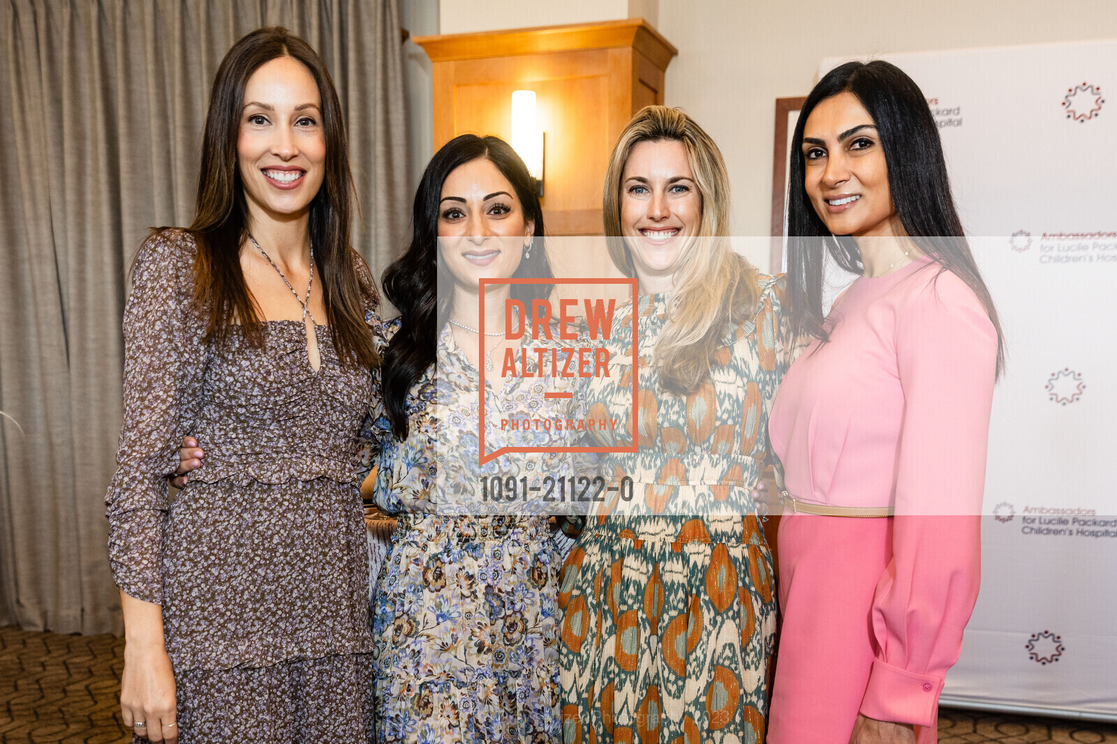 Andrea Draper, Sufi Hariri, Liz Franks, Nadia Gazor, The Lucile Packard Foundation's Lunch and Learn with Ambassadors 2023, Sharon Heights Golf and Country Club @ 2900 Sand Hill Rd, Menlo Park, CA 94025 US. Sharon Heights Golf and Country Club @ 2900 Sand Hill Rd, Menlo Park, CA 94025 US, March 29th, 2023, Photo #1091-21122-0 Andrea Draper, Sufi Hariri, Liz Franks, Nadia Gazor, Photo #1091-21122-0