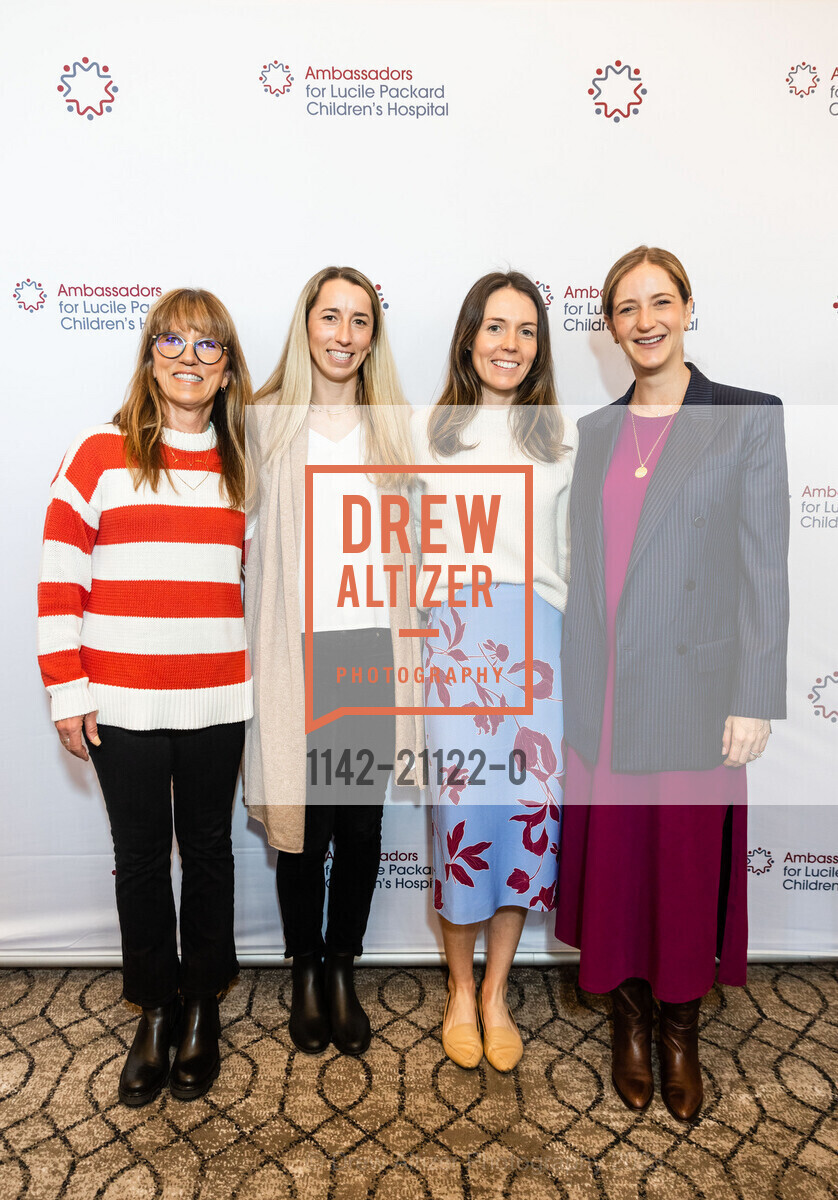 Marilou McFarlane, Kelly McFarlane, Jill Bowen, Ali Cliff, The Lucile Packard Foundation's Lunch and Learn with Ambassadors 2023, Sharon Heights Golf and Country Club @ 2900 Sand Hill Rd, Menlo Park, CA 94025 US. Sharon Heights Golf and Country Club @ 2900 Sand Hill Rd, Menlo Park, CA 94025 US, March 29th, 2023, Photo #1142-21122-0 Marilou McFarlane, Kelly McFarlane, Jill Bowen, Ali Cliff, Photo #1142-21122-0