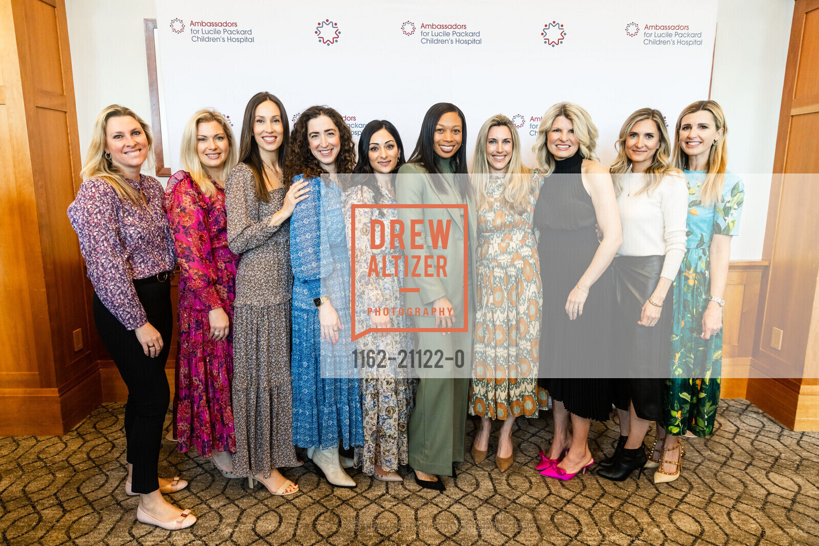 Kristin George, Melissa Perkovich, Andrea Draper, Hadar Guibara, Sufi Hariri, Allyson Felix, Liz Franks, Katie Hahn, Katie Mist, Kristina Tenenbaum, The Lucile Packard Foundation's Lunch and Learn with Ambassadors 2023, Sharon Heights Golf and Country Club @ 2900 Sand Hill Rd, Menlo Park, CA 94025 US. Sharon Heights Golf and Country Club @ 2900 Sand Hill Rd, Menlo Park, CA 94025 US, March 29th, 2023, Photo #1162-21122-0 Kristin George, Melissa Perkovich, Andrea Draper, Hadar Guibara, Sufi Hariri, Allyson Felix, Liz Franks, Katie Hahn, Katie Mist, Kristina Tenenbaum, Photo #1162-21122-0