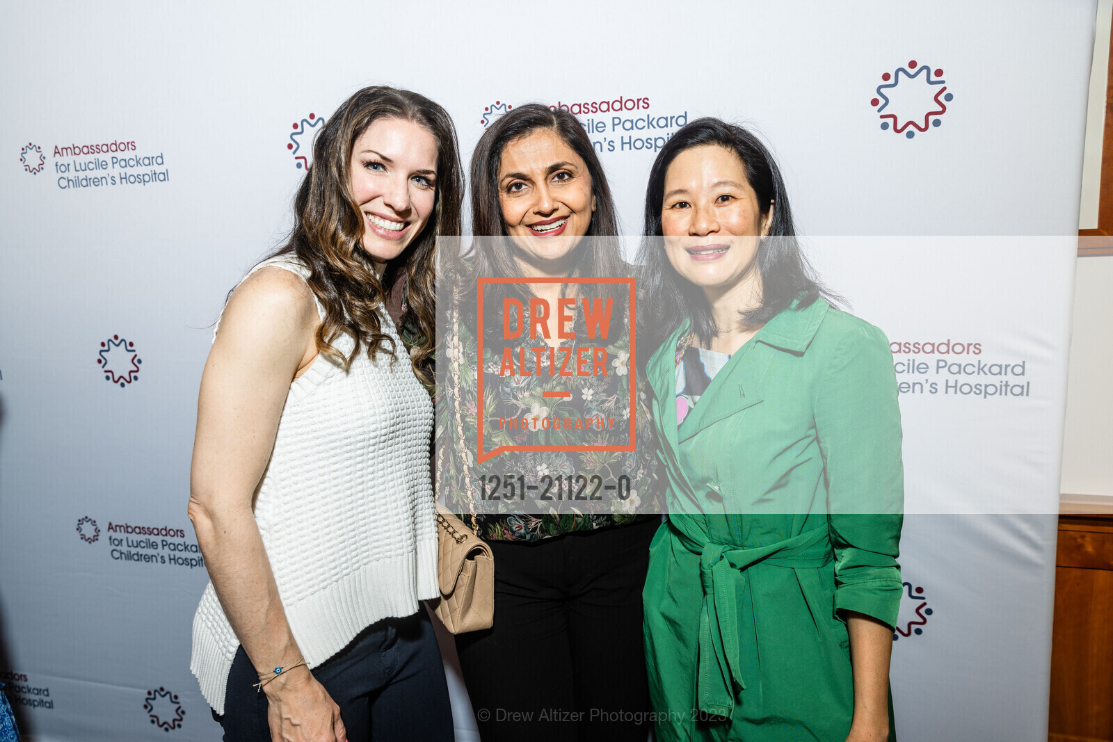 Kelly Arditi, Hema Sareen Mohan, Sandra Tsai, The Lucile Packard Foundation's Lunch and Learn with Ambassadors 2023, Sharon Heights Golf and Country Club @ 2900 Sand Hill Rd, Menlo Park, CA 94025 US. Sharon Heights Golf and Country Club @ 2900 Sand Hill Rd, Menlo Park, CA 94025 US, March 29th, 2023, Photo #1251-21122-0 Kelly Arditi, Hema Sareen Mohan, Sandra Tsai, Photo #1251-21122-0
