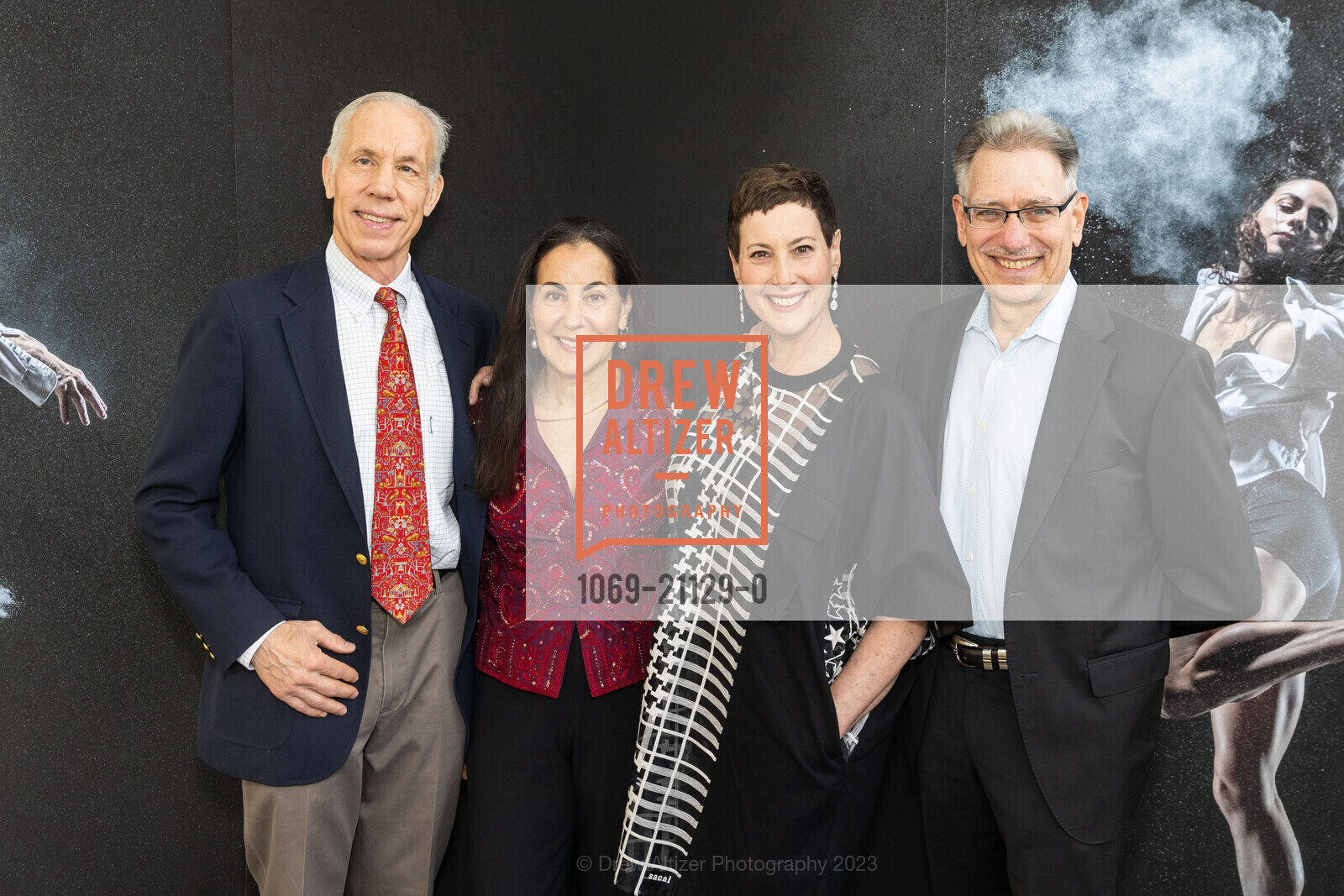 Chip Vetter, Melanie Vetter, Jackie Schneider, Bob Rebitzer, ODC 2023 Dance Downtown Gala, Blue Shield of California Theater at YBCA @ CA US. Blue Shield of California Theater at YBCA @ CA US, March 31st, 2023, Photo #1069-21129-0 Chip Vetter, Melanie Vetter, Jackie Schneider, Bob Rebitzer, Photo #1069-21129-0