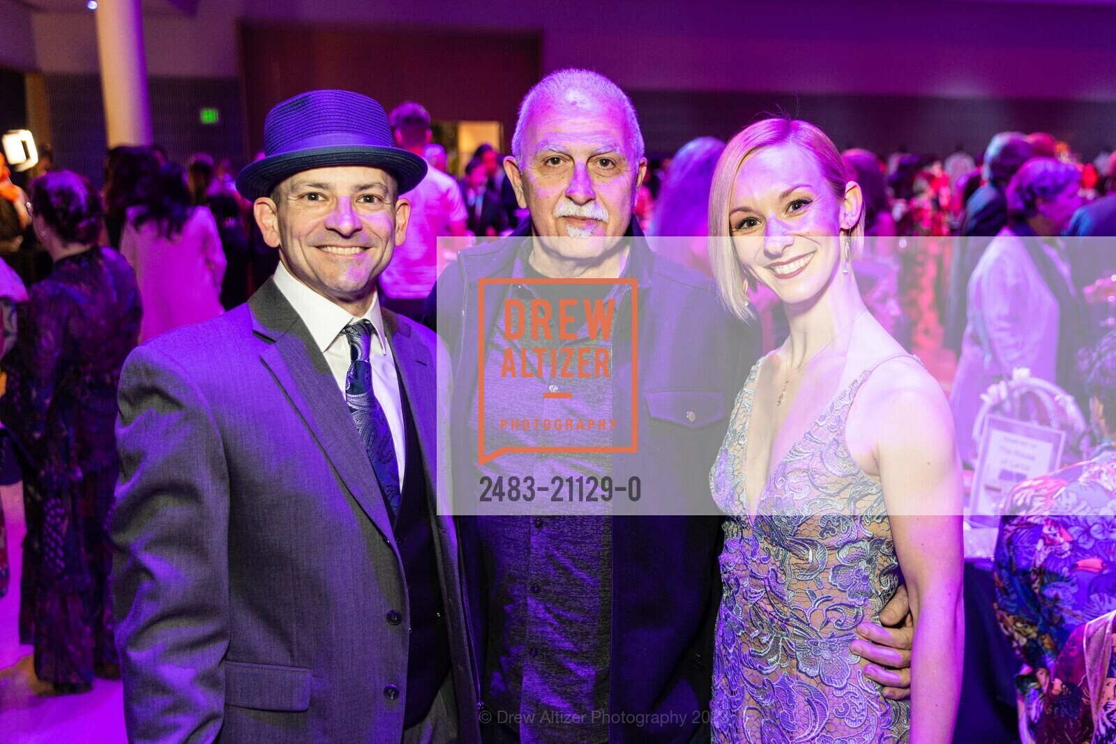 Brandon Freeman, RJ Muna, Rachel Furst, ODC 2023 Dance Downtown Gala, Blue Shield of California Theater at YBCA @ CA US. Blue Shield of California Theater at YBCA @ CA US, March 31st, 2023, Photo #2483-21129-0 Brandon Freeman, RJ Muna, Rachel Furst, Photo #2483-21129-0