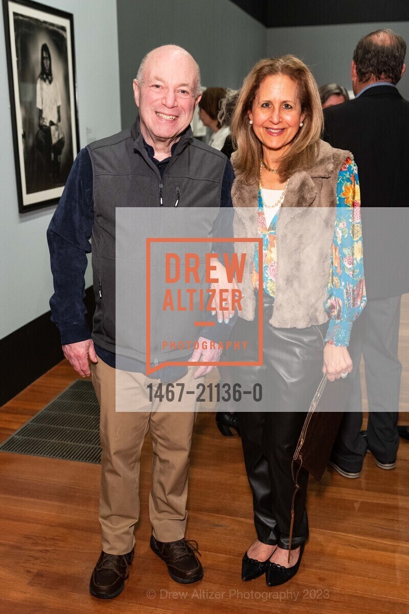 John Rothmann, Ellen Rothmann, Ansel Adams Donor Reception, de Young Museum @ 50 Hagiwara Tea Garden Dr, San Francisco, CA 94118 US. de Young Museum @ 50 Hagiwara Tea Garden Dr, San Francisco, CA 94118 US, April 13th, 2023, Photo #1467-21136-0 John Rothmann, Ellen Rothmann, Photo #1467-21136-0