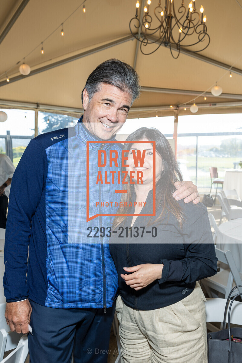 Kevin Taguchi, Rosie Mora, Salvation Army Golf Tournament 2023, Presidio Golf Course @ 300 Finley Rd, SF, CA 94129 US. Presidio Golf Course @ 300 Finley Rd, SF, CA 94129 US, April 14th, 2023, Photo #2293-21137-0 Kevin Taguchi, Rosie Mora, Photo #2293-21137-0