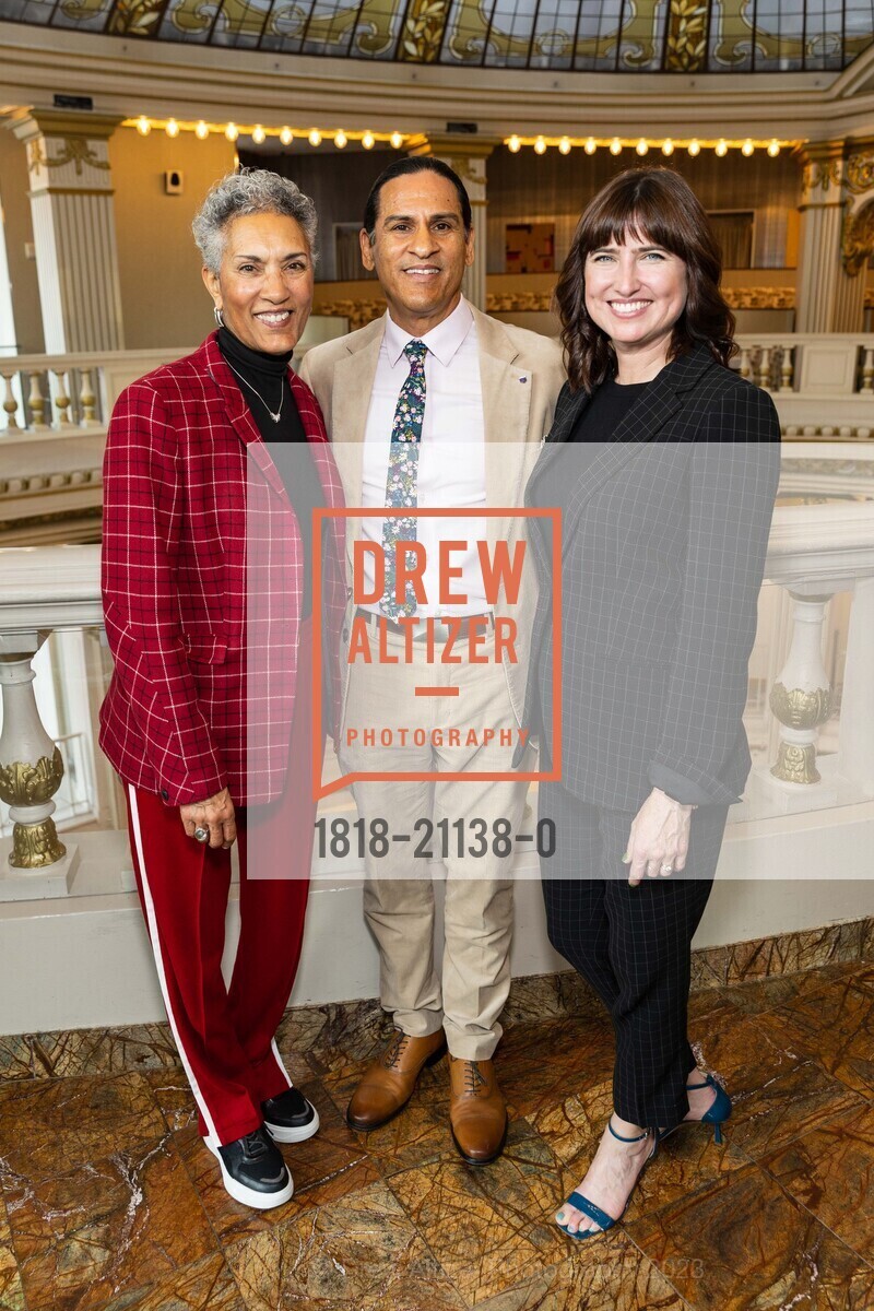 Kitsaun King, Ruben Flores, Sheeka Arbuthnot, Neiman Marcus hosts MoAD and Pat Cleveland, Neiman Marcus @ 150 Stockton St, SF, CA 94108 US. Neiman Marcus @ 150 Stockton St, SF, CA 94108 US, April 14th, 2023, Photo #1818-21138-0 Kitsaun King, Ruben Flores, Sheeka Arbuthnot, Photo #1818-21138-0