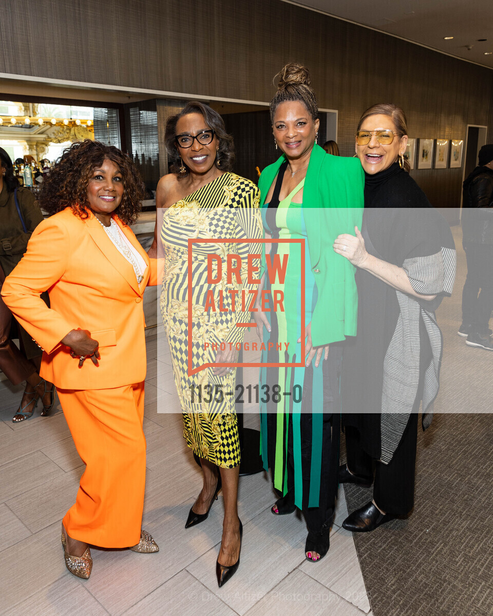 Carolyn Tyler, Debra Kaywood Lucas, Shonda Scott, Jodi Sandman, Neiman Marcus hosts MoAD and Pat Cleveland, Neiman Marcus @ 150 Stockton St, SF, CA 94108 US. Neiman Marcus @ 150 Stockton St, SF, CA 94108 US, April 14th, 2023, Photo #1135-21138-0 Carolyn Tyler, Debra Kaywood Lucas, Shonda Scott, Jodi Sandman, Photo #1135-21138-0