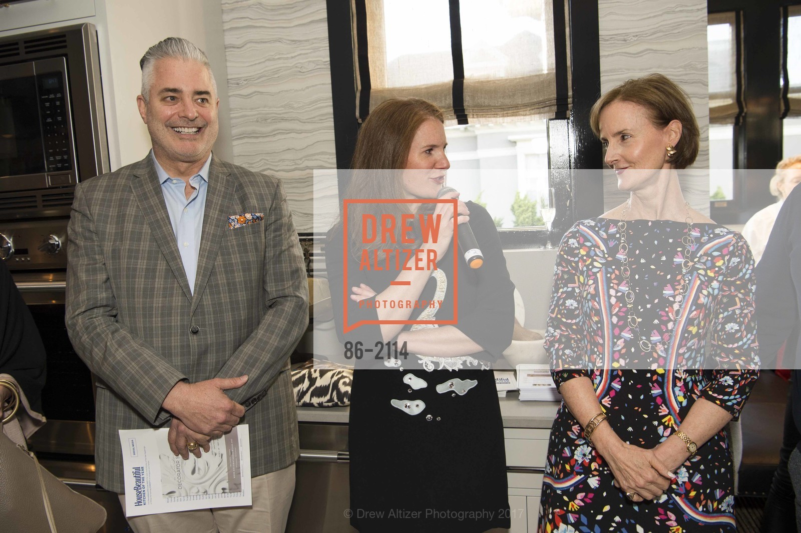 Sean Sullivan, Sophie Donelson, Kate Kelly Smith, House Beautiful Kitchen of the Year at the San Francisco Showcase, Private Residence. 2698 Pacific Ave Sf, April 28th, 2017, Photo #86-2114 Sean Sullivan, Sophie Donelson, Kate Kelly Smith, Photo #86-2114
