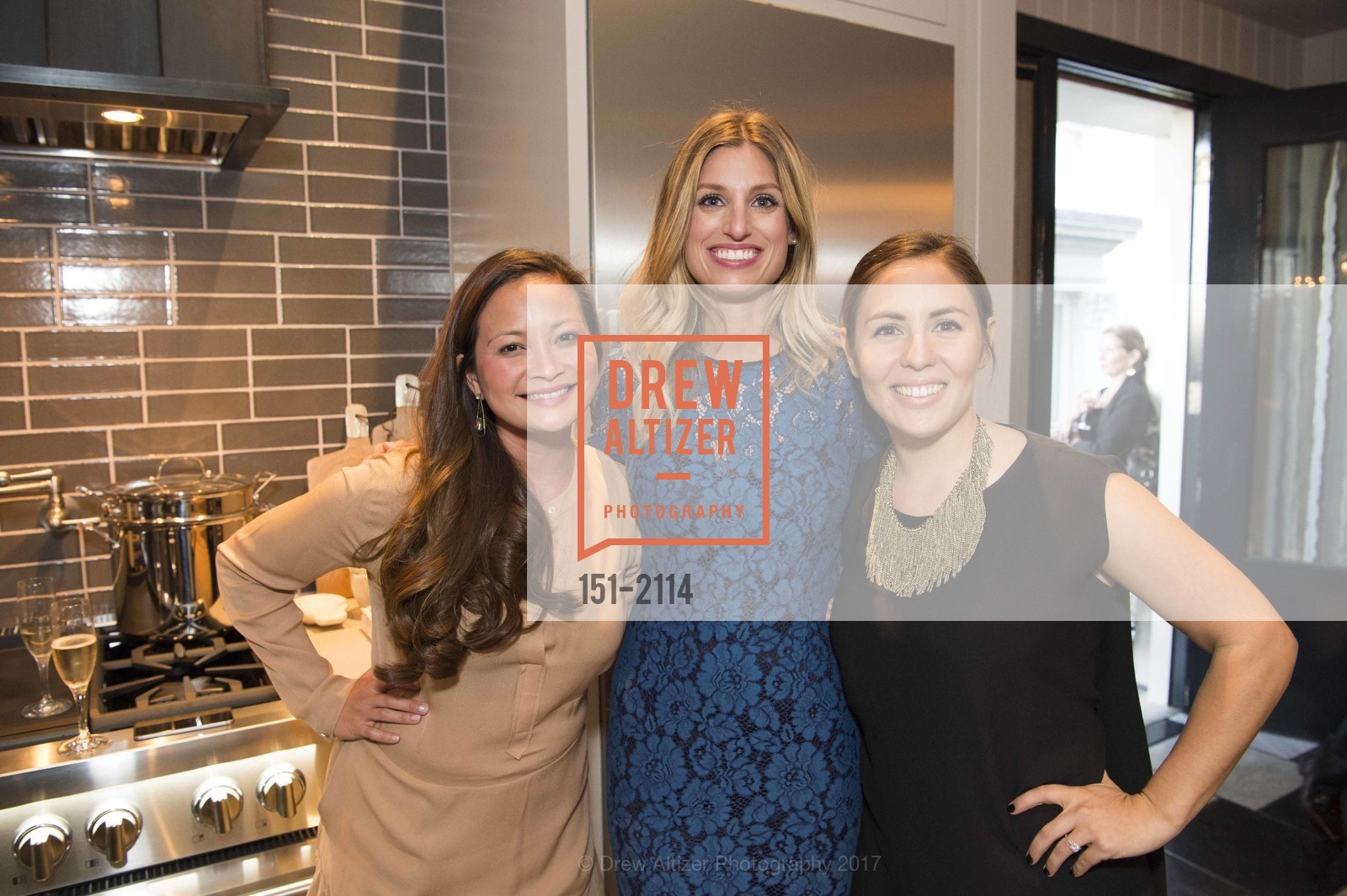 Tracy Simmons, Emily Nicodemo, Rebecca Fletcher, House Beautiful Kitchen of the Year at the San Francisco Showcase, Private Residence. 2698 Pacific Ave Sf, April 28th, 2017, Photo #151-2114 Tracy Simmons, Emily Nicodemo, Rebecca Fletcher, Photo #151-2114