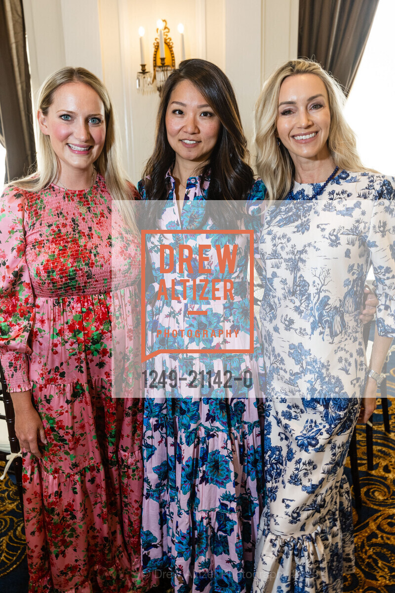 Ali Slusser, Ann Chung, Kristina Bickford, Children of Shelters Spring Luncheon 2023, The Olympic Club @ 524 Post St, SF, CA 94102 US. The Olympic Club @ 524 Post St, SF, CA 94102 US, April 18th, 2023, Photo #1249-21142-0 Ali Slusser, Ann Chung, Kristina Bickford, Photo #1249-21142-0