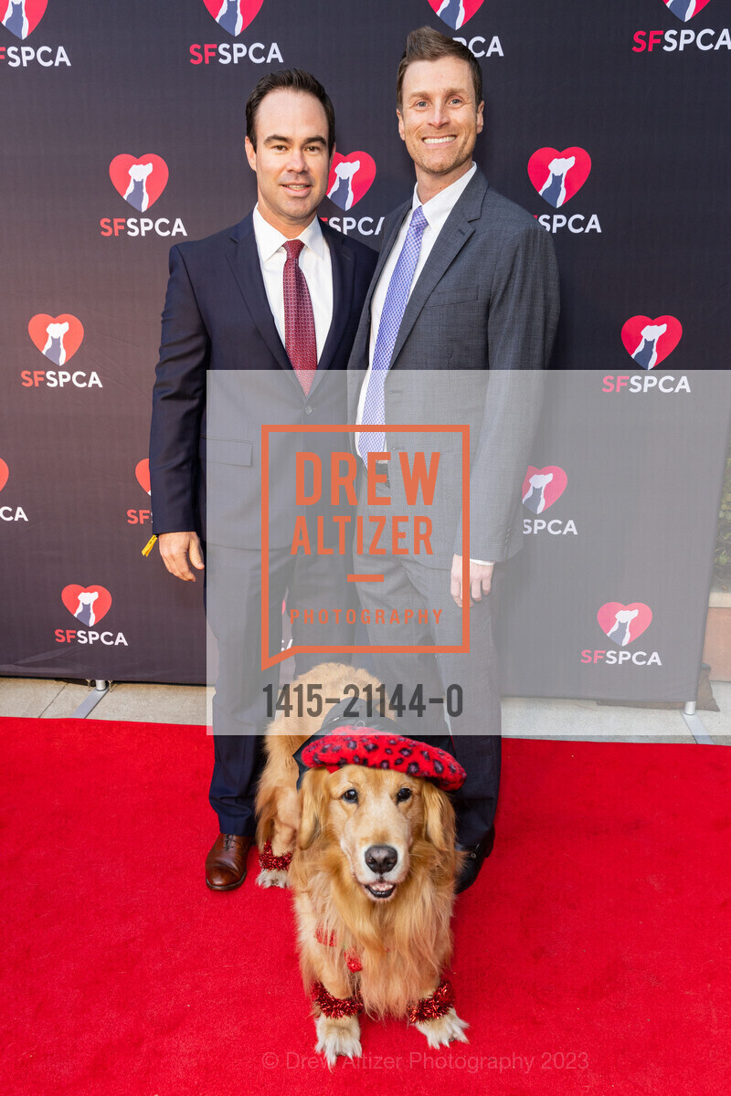 Jason Smith, Chris McKenna, SF SPCA 155th Anniversary Celebration 2023, San Francisco SPCA, 201 Alabama St, SF, CA 94103. San Francisco SPCA, 201 Alabama St, SF, CA 94103, April 18th, 2023, Photo #1415-21144-0 Jason Smith, Chris McKenna, Photo #1415-21144-0