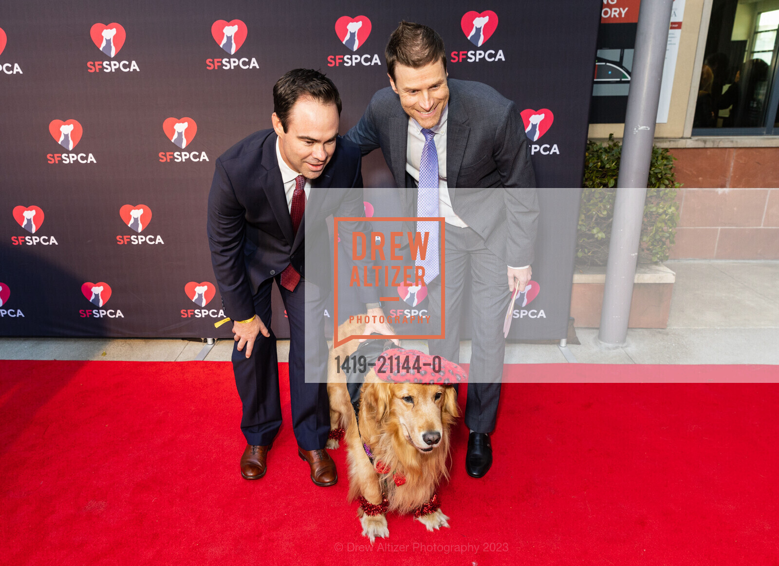 Jason Smith, Chris McKenna, SF SPCA 155th Anniversary Celebration 2023, San Francisco SPCA, 201 Alabama St, SF, CA 94103. San Francisco SPCA, 201 Alabama St, SF, CA 94103, April 18th, 2023, Photo #1419-21144-0 Jason Smith, Chris McKenna, Photo #1419-21144-0