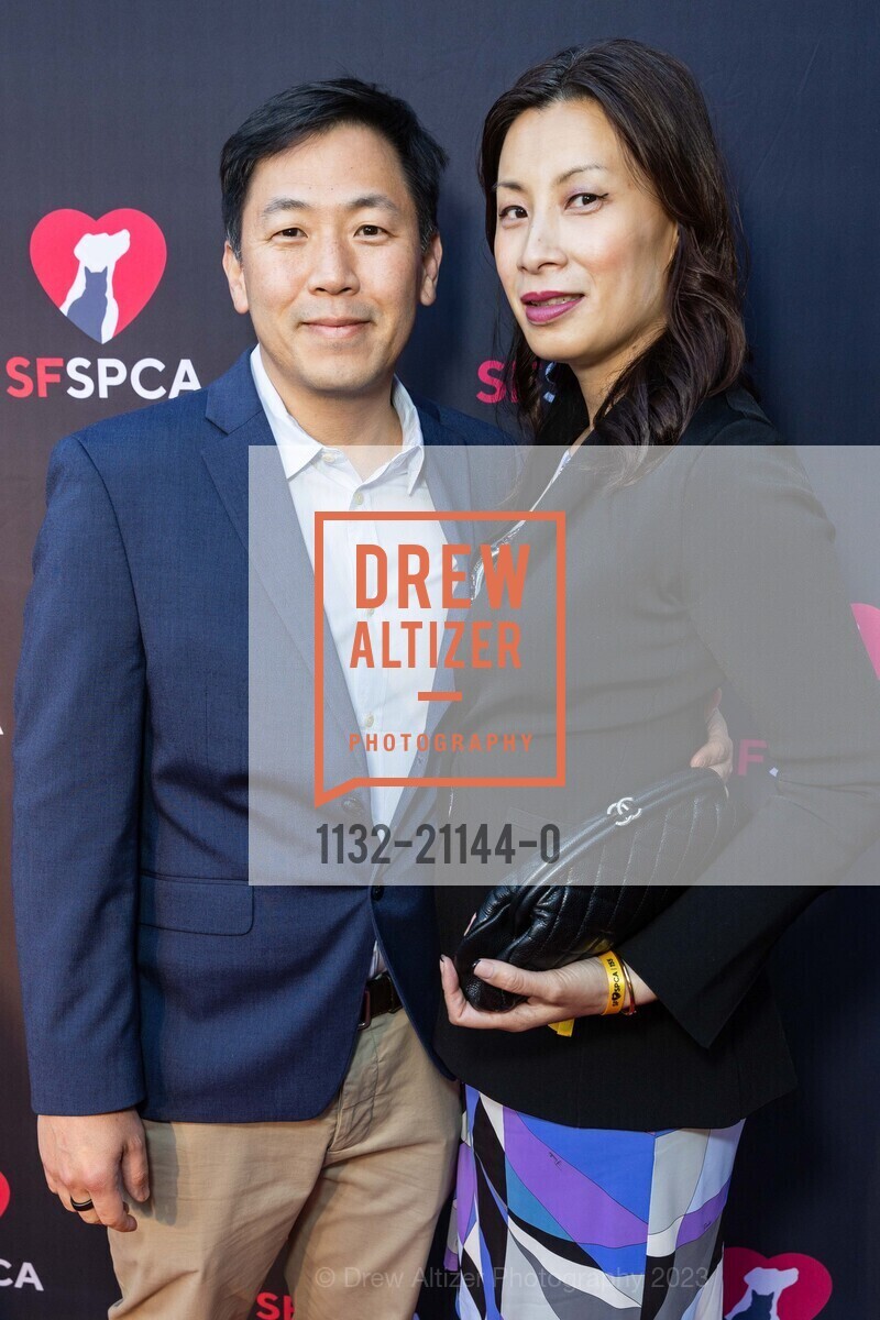 David Park, Amy Ko, SF SPCA 155th Anniversary Celebration 2023, San Francisco SPCA, 201 Alabama St, SF, CA 94103. San Francisco SPCA, 201 Alabama St, SF, CA 94103, April 18th, 2023, Photo #1132-21144-0 David Park, Amy Ko, Photo #1132-21144-0