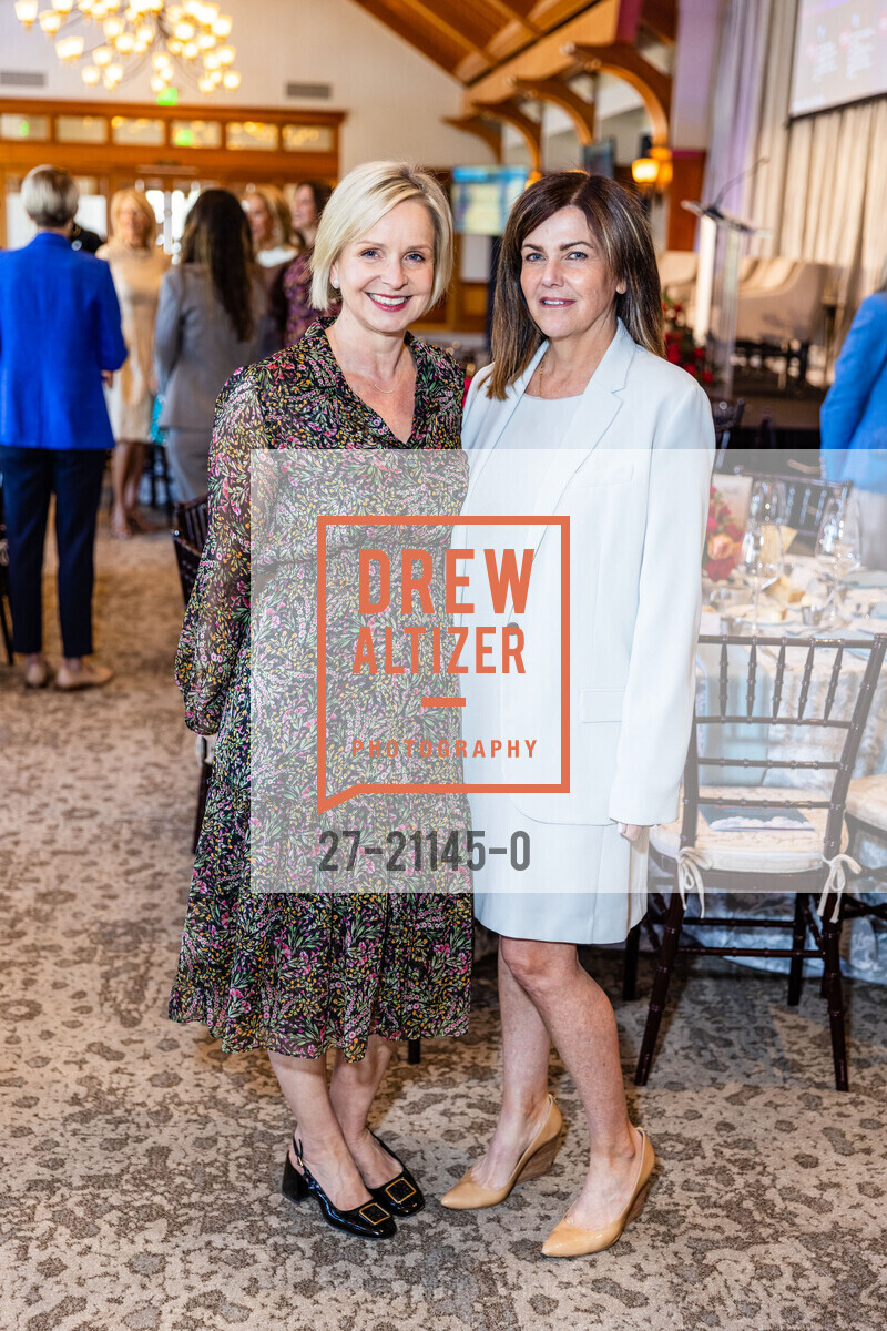 Dagmar Schildwach, Lynne Carey, Part The Cloud Luncheon 2023, Sharon Heights Golf and Country Club @ 2900 Sand Hill Rd, Menlo Park, CA 94025 US. Sharon Heights Golf and Country Club @ 2900 Sand Hill Rd, Menlo Park, CA 94025 US, April 19th, 2023, Photo #27-21145-0 Dagmar Schildwach, Lynne Carey, Photo #27-21145-0