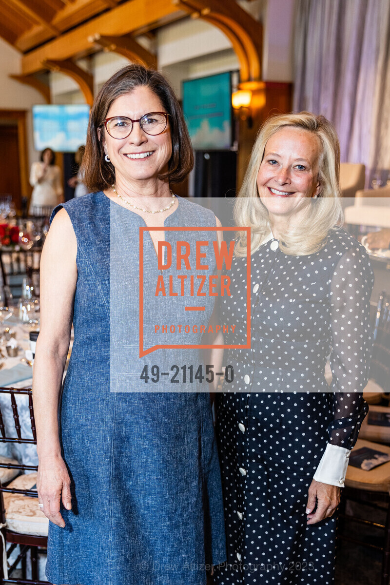 Ellen Drew, Debbie Robbins, Part The Cloud Luncheon 2023, Sharon Heights Golf and Country Club @ 2900 Sand Hill Rd, Menlo Park, CA 94025 US. Sharon Heights Golf and Country Club @ 2900 Sand Hill Rd, Menlo Park, CA 94025 US, April 19th, 2023, Photo #49-21145-0 Ellen Drew, Debbie Robbins, Photo #49-21145-0