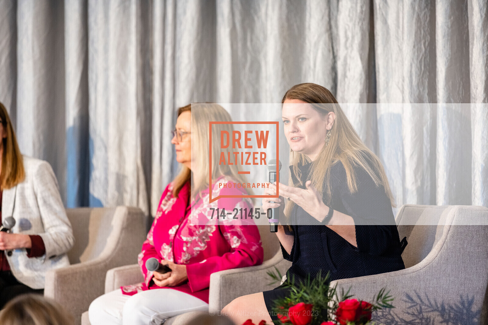 Suzanne Craft, Heather Snyder, Ph.D., Part The Cloud Luncheon 2023, Sharon Heights Golf and Country Club @ 2900 Sand Hill Rd, Menlo Park, CA 94025 US. Sharon Heights Golf and Country Club @ 2900 Sand Hill Rd, Menlo Park, CA 94025 US, April 19th, 2023, Photo #714-21145-0 Suzanne Craft, Heather Snyder, Ph.D., Photo #714-21145-0