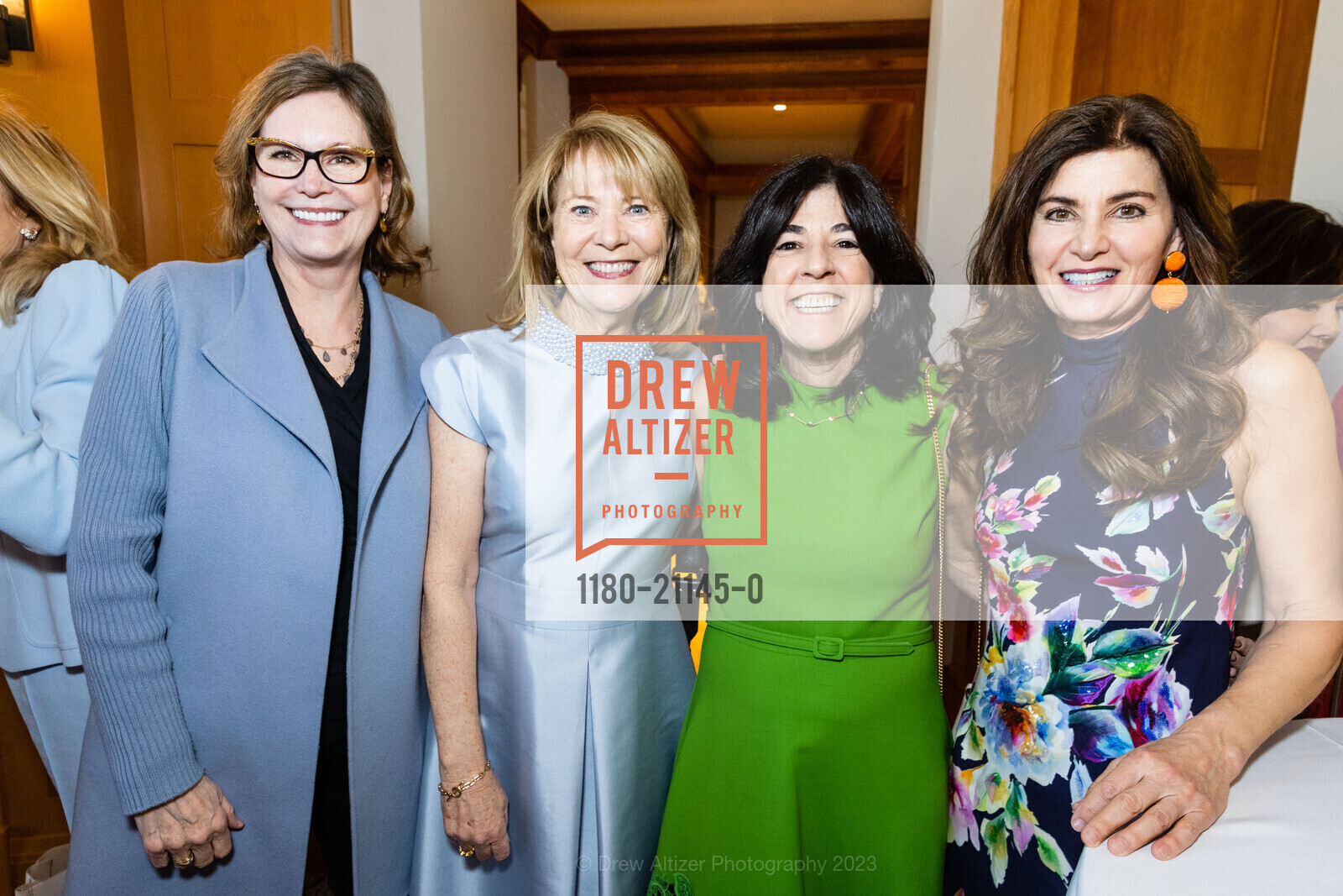 Wynn Anderson, Joni Cropper, Dana Eckert, Mary Bellack, Part The Cloud Luncheon 2023, Sharon Heights Golf and Country Club @ 2900 Sand Hill Rd, Menlo Park, CA 94025 US. Sharon Heights Golf and Country Club @ 2900 Sand Hill Rd, Menlo Park, CA 94025 US, April 19th, 2023, Photo #1180-21145-0 Wynn Anderson, Joni Cropper, Dana Eckert, Mary Bellack, Photo #1180-21145-0