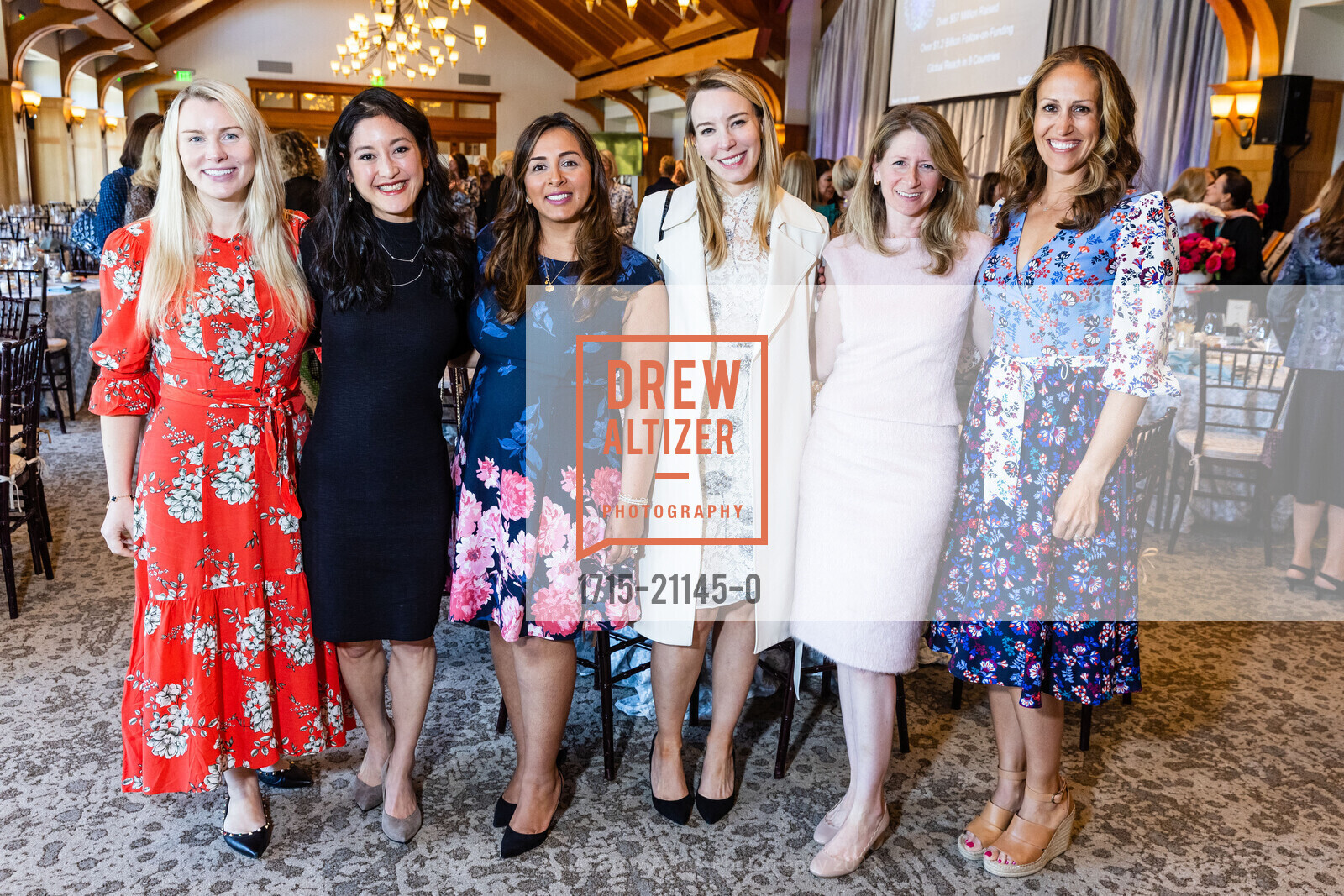 Tiffany Piecewicz, Mana Nakagawa, Neetu Tolaney, Stephanie Watters, Sabrina Bluestein, Sarah Stephens, Part The Cloud Luncheon 2023, Sharon Heights Golf and Country Club @ 2900 Sand Hill Rd, Menlo Park, CA 94025 US. Sharon Heights Golf and Country Club @ 2900 Sand Hill Rd, Menlo Park, CA 94025 US, April 19th, 2023, Photo #1715-21145-0 Tiffany Piecewicz, Mana Nakagawa, Neetu Tolaney, Stephanie Watters, Sabrina Bluestein, Sarah Stephens, Photo #1715-21145-0