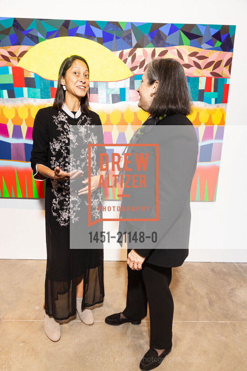 Lauren Schell Dickens, Susan Fisher Sterling, “New Suns” Exhibition Reception, CCA Campus Gallery @ 1480 17th St, SF, CA 94107 US. CCA Campus Gallery @ 1480 17th St, SF, CA 94107 US, April 20th, 2023, Photo #1451-21148-0 Lauren Schell Dickens, Susan Fisher Sterling, Photo #1451-21148-0