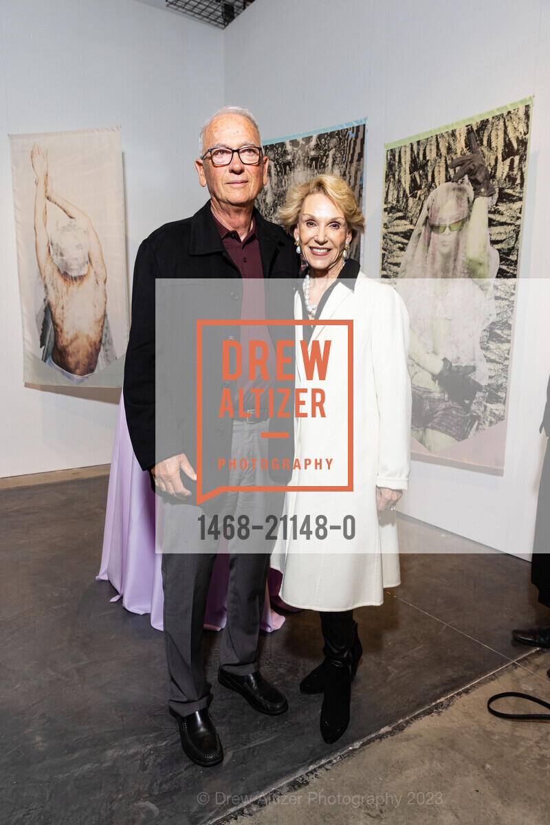 Gerry Parker, Carol Parker, “New Suns” Exhibition Reception, CCA Campus Gallery @ 1480 17th St, SF, CA 94107 US. CCA Campus Gallery @ 1480 17th St, SF, CA 94107 US, April 20th, 2023, Photo #1468-21148-0 Gerry Parker, Carol Parker, Photo #1468-21148-0