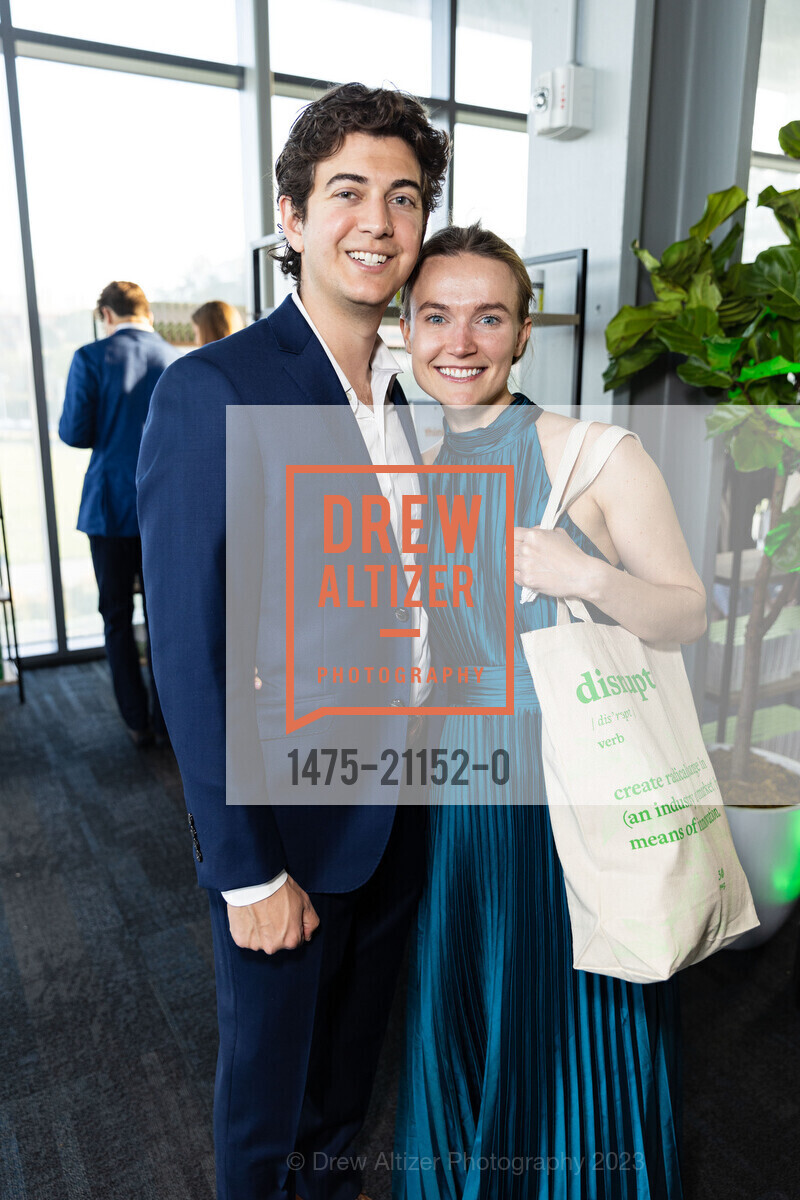 Ben Schifman, Sasha Maddox, EWG's Earth Dinner 2023, Pier 27 @ 27 The Embarcadero, SF, CA 94111 US. Pier 27 @ 27 The Embarcadero, SF, CA 94111 US, April 21st, 2023, Photo #1475-21152-0 Ben Schifman, Sasha Maddox, Photo #1475-21152-0