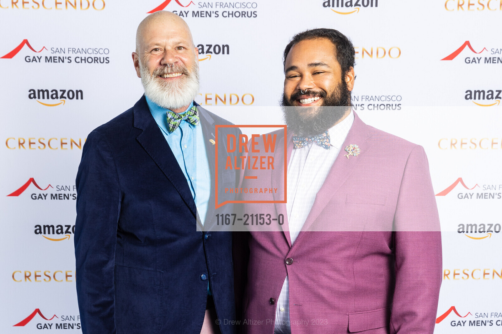 Steven McCowan, Daniel Castagna, SF Gay Men's Chorus Crescendo Gala 2023, Four Seasons Hotel @ 757 Market St, SF, CA 94103 US. Four Seasons Hotel @ 757 Market St, SF, CA 94103 US, April 22nd, 2023, Photo #1167-21153-0 Steven McCowan, Daniel Castagna, Photo #1167-21153-0