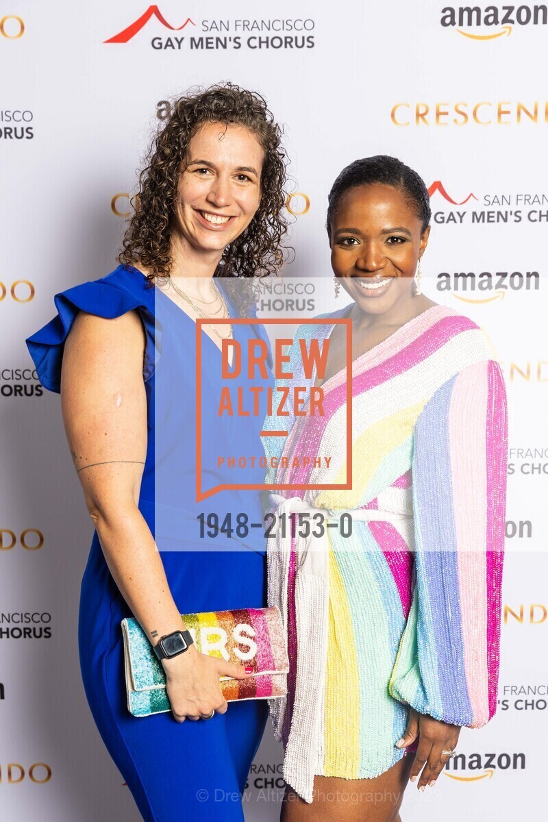 Jessie Albert, Hillary Irvin, SF Gay Men's Chorus Crescendo Gala 2023, Four Seasons Hotel @ 757 Market St, SF, CA 94103 US. Four Seasons Hotel @ 757 Market St, SF, CA 94103 US, April 22nd, 2023, Photo #1948-21153-0 Jessie Albert, Hillary Irvin, Photo #1948-21153-0