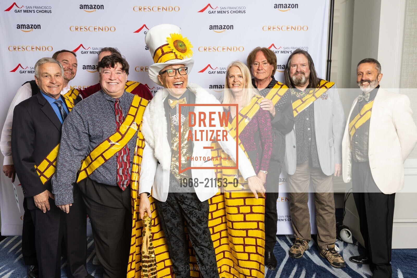 Mike Cunningham, Terrence Tymon, Greg Smith, Brian Jung, Devlon Clouser, Mike Bernard, Cindy Schneider, Dan Schneider, Tim Pavek, SF Gay Men's Chorus Crescendo Gala 2023, Four Seasons Hotel @ 757 Market St, SF, CA 94103 US. Four Seasons Hotel @ 757 Market St, SF, CA 94103 US, April 22nd, 2023, Photo #1968-21153-0 Mike Cunningham, Terrence Tymon, Greg Smith, Brian Jung, Devlon Clouser, Mike Bernard, Cindy Schneider, Dan Schneider, Tim Pavek, Photo #1968-21153-0