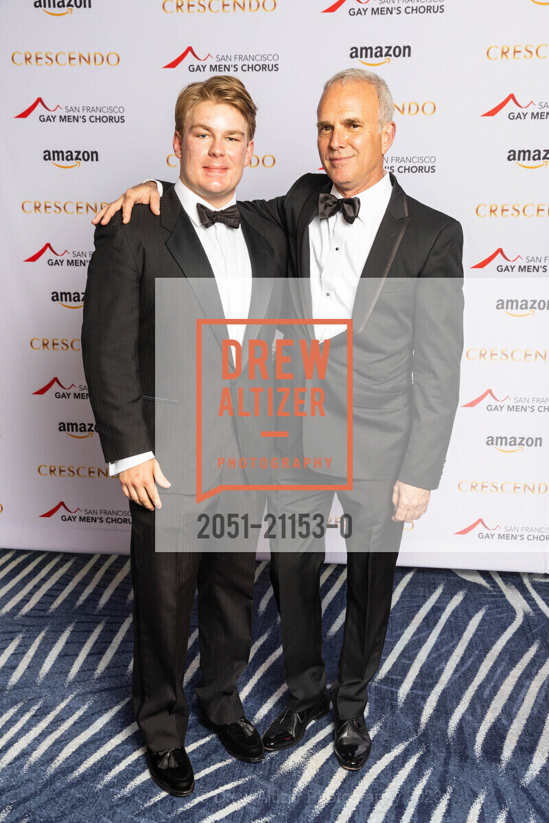 Van Hovenga, Steve Luppino, SF Gay Men's Chorus Crescendo Gala 2023, Four Seasons Hotel @ 757 Market St, SF, CA 94103 US. Four Seasons Hotel @ 757 Market St, SF, CA 94103 US, April 22nd, 2023, Photo #2051-21153-0 Van Hovenga, Steve Luppino, Photo #2051-21153-0