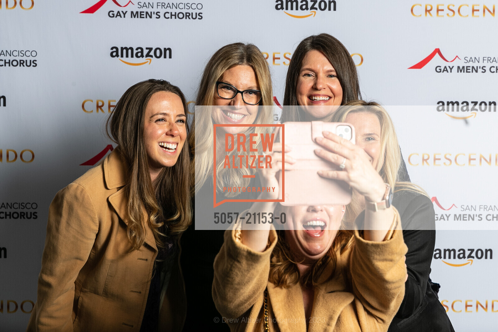 Corey Hatcher, Lisa Etling, Claire Kurmel, Amy Wigdahl, SF Gay Men's Chorus Crescendo Gala 2023, Four Seasons Hotel @ 757 Market St, SF, CA 94103 US. Four Seasons Hotel @ 757 Market St, SF, CA 94103 US, April 22nd, 2023, Photo #5057-21153-0 Corey Hatcher, Lisa Etling, Claire Kurmel, Amy Wigdahl, Photo #5057-21153-0