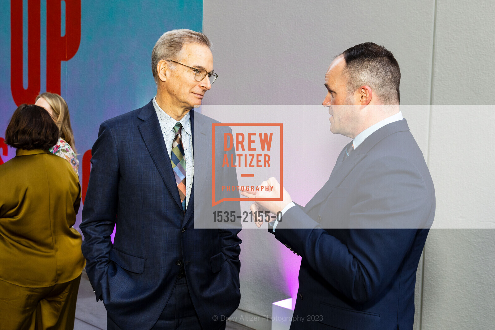 John Atwater, Christopher Bedford, SFMOMA's 2023 Art Bash, SFMOMA. 151 Third Street, April 19th, 2023, Photo #1535-21155-0 John Atwater, Christopher Bedford, Photo #1535-21155-0