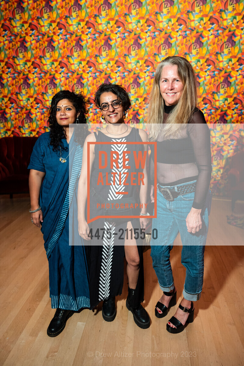 Koval Bhatia, Sarvnik Kaur, Robina Riccitiello, SFMOMA's 2023 Art Bash, SFMOMA. 151 Third Street, April 19th, 2023, Photo #4475-21155-0 Koval Bhatia, Sarvnik Kaur, Robina Riccitiello, Photo #4475-21155-0