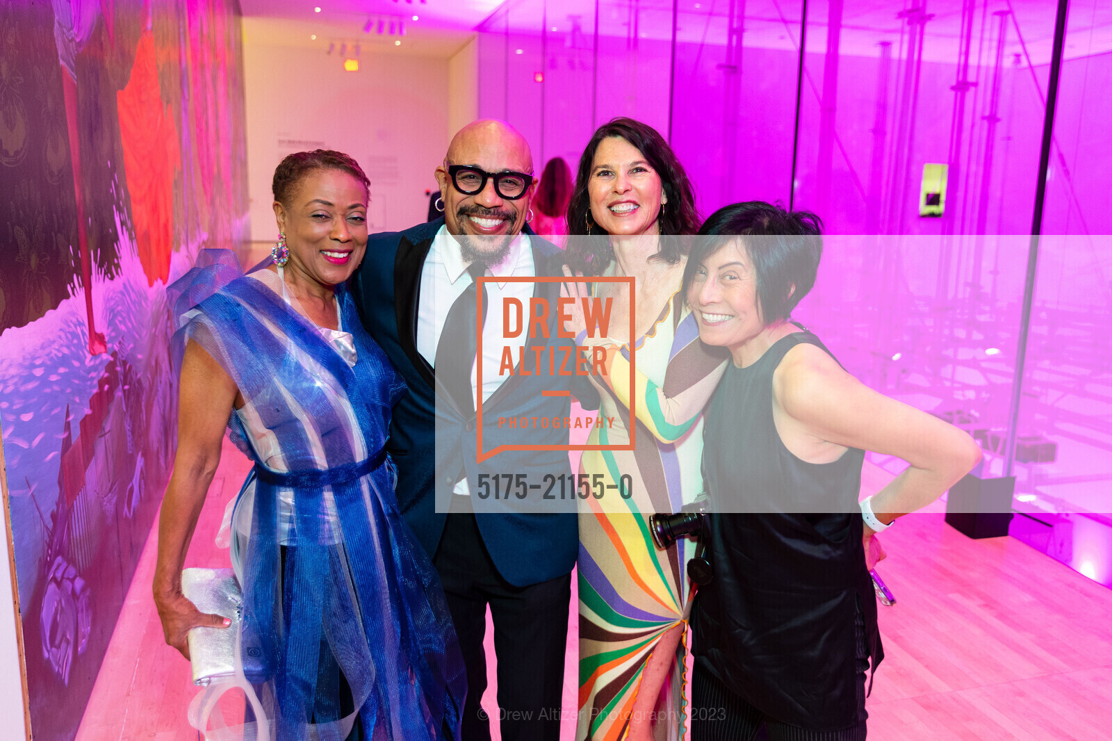 Maria Jensen, Ralph Remington, Dorka Keehn, JD Beltran, SFMOMA's 2023 Art Bash, SFMOMA. 151 Third Street, April 19th, 2023, Photo #5175-21155-0 Maria Jensen, Ralph Remington, Dorka Keehn, JD Beltran, Photo #5175-21155-0