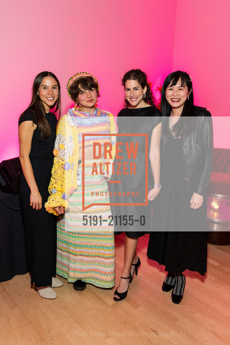Sara Wessen Chang, Natalya Swanson, Sally Martin Katz, SFMOMA's 2023 Art Bash, SFMOMA. 151 Third Street, April 19th, 2023, Photo #5191-21155-0 Sara Wessen Chang, Natalya Swanson, Sally Martin Katz, Photo #5191-21155-0