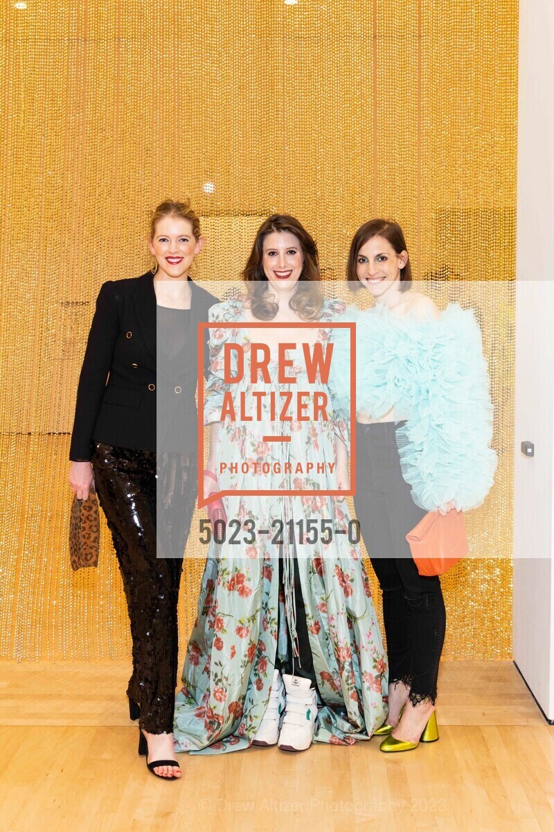 Abigail Morton, Hannah Holdstein, SFMOMA's 2023 Art Bash, SFMOMA. 151 Third Street, April 19th, 2023, Photo #5023-21155-0 Abigail Morton, Hannah Holdstein, Photo #5023-21155-0