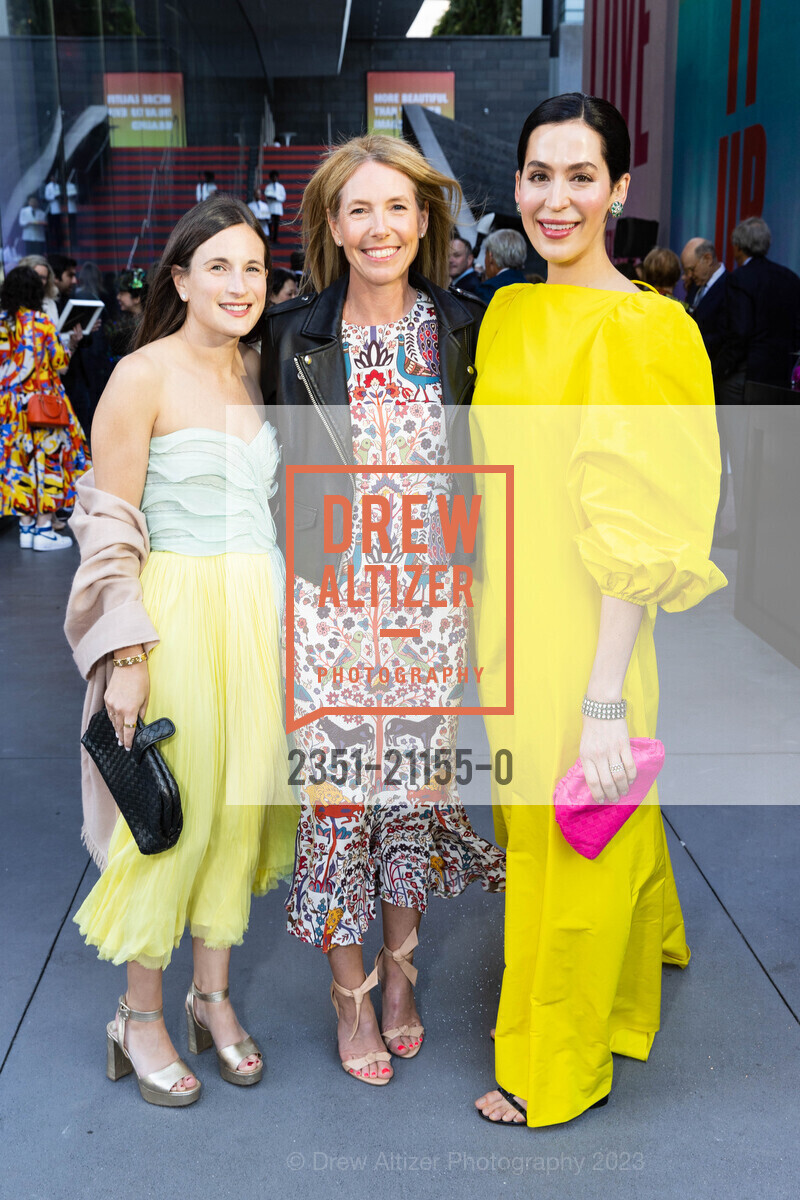 Sandra Shorenstein, Tatum Reed, Becky Heldfond, SFMOMA's 2023 Art Bash, SFMOMA. 151 Third Street, April 19th, 2023, Photo #2351-21155-0 Sandra Shorenstein, Tatum Reed, Becky Heldfond, Photo #2351-21155-0