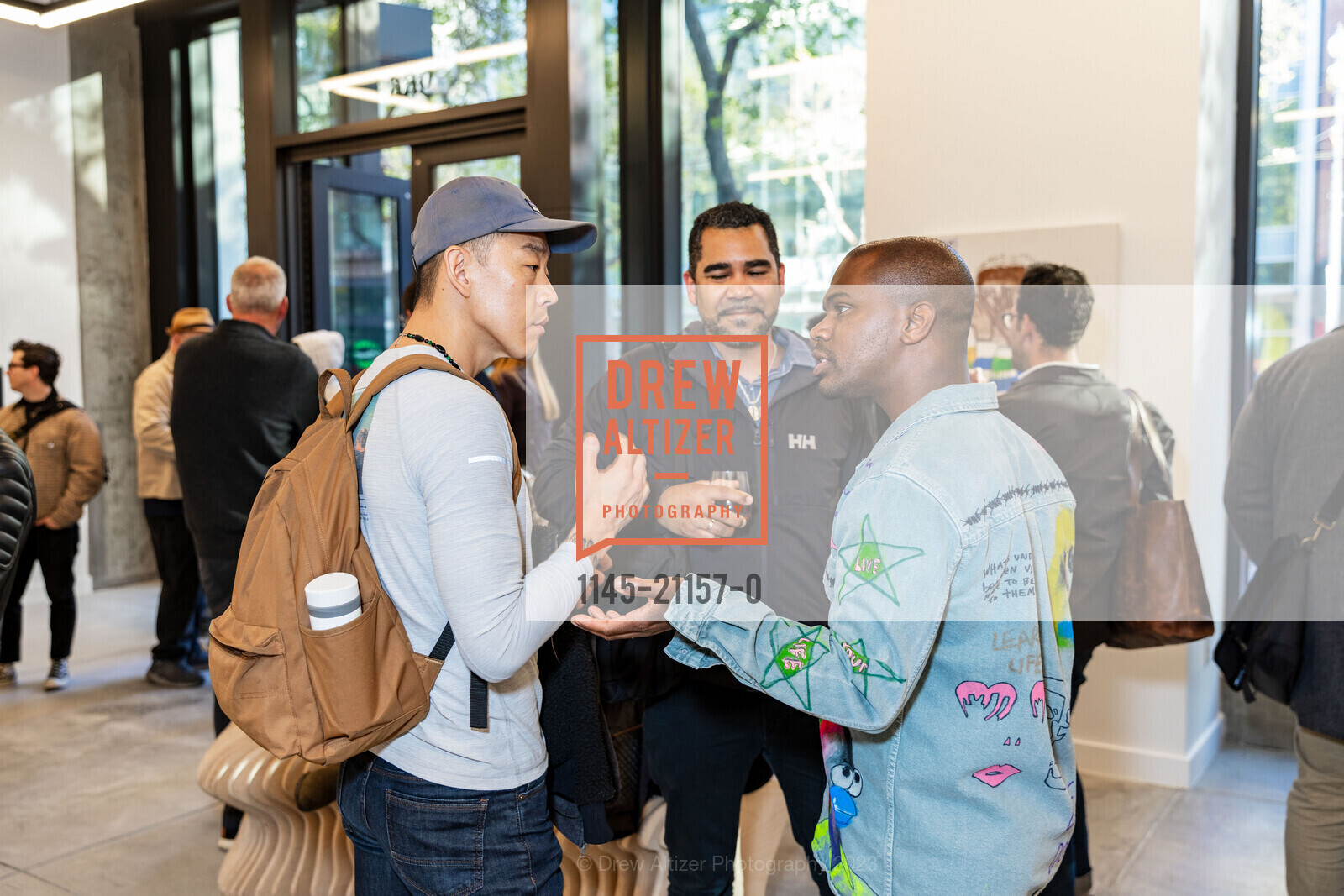 Dimitri Braxton, Jonathan Carver Moore, Jonathan Carver Moore “Black as an Experience, Not as a Color”, 966 Market St, April 20th, 2023, Photo #1145-21157-0 Dimitri Braxton, Jonathan Carver Moore, Photo #1145-21157-0