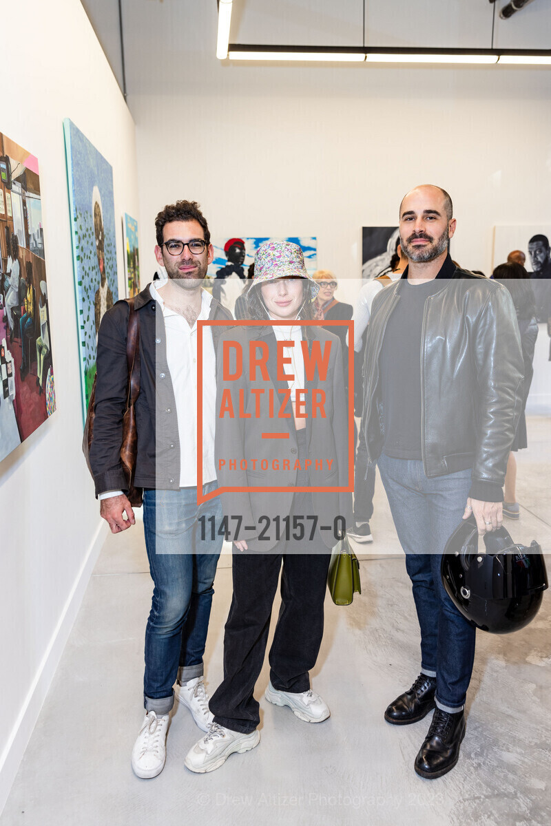 Luke Sikorski, Tegan Ford, Robert Canali, Jonathan Carver Moore “Black as an Experience, Not as a Color”, 966 Market St, April 20th, 2023, Photo #1147-21157-0 Luke Sikorski, Tegan Ford, Robert Canali, Photo #1147-21157-0