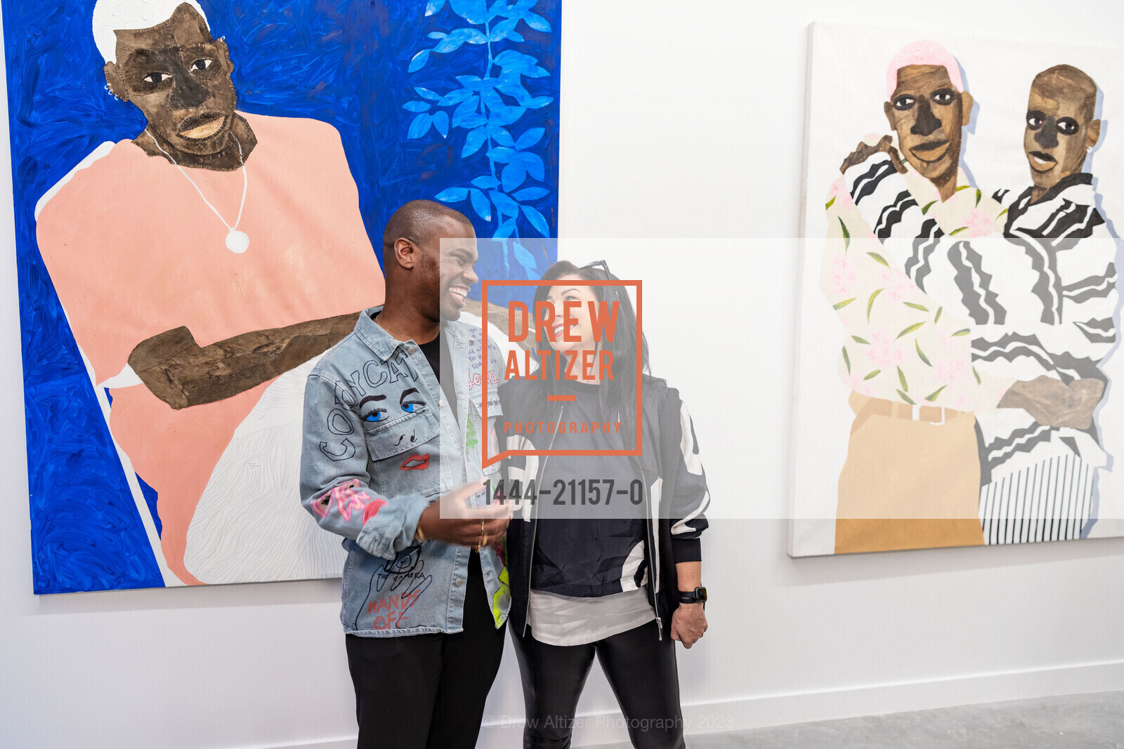 Jonathan Carver Moore, Carrie Ann Plank, Jonathan Carver Moore “Black as an Experience, Not as a Color”, 966 Market St, April 20th, 2023, Photo #1444-21157-0 Jonathan Carver Moore, Carrie Ann Plank, Photo #1444-21157-0