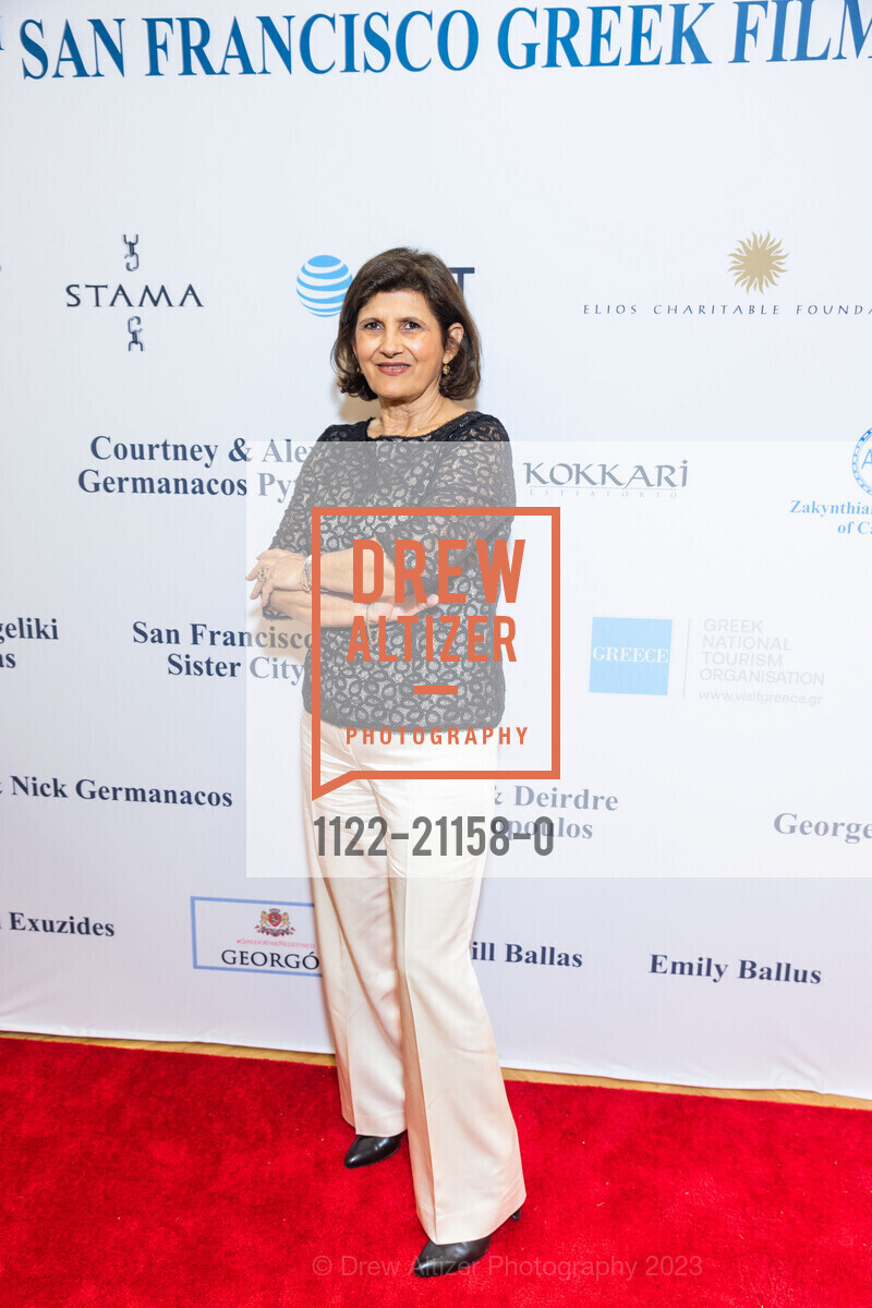 Angeliki Karantzas, 20th Annual SF Greek Film Festival Opening Night, Delancey Street Screening Room. 600 The Embarcadero, San Francisco, CA 94107, April 22nd, 2023, Photo #1122-21158-0 Angeliki Karantzas, Photo #1122-21158-0