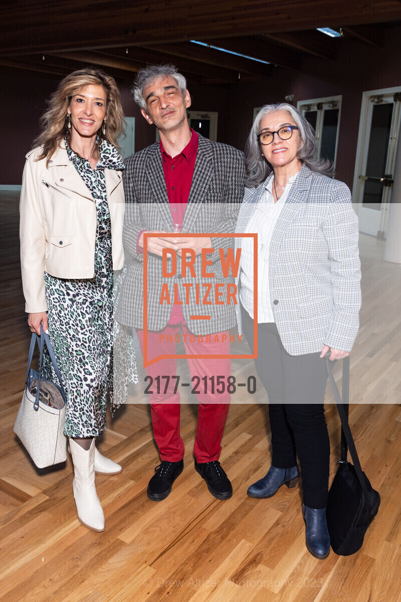 Dina Tasiou, Stathis Apostolou, Penelope Wagner, 20th Annual SF Greek Film Festival Opening Night, Delancey Street Screening Room. 600 The Embarcadero, San Francisco, CA 94107, April 22nd, 2023, Photo #2177-21158-0 Dina Tasiou, Stathis Apostolou, Penelope Wagner, Photo #2177-21158-0