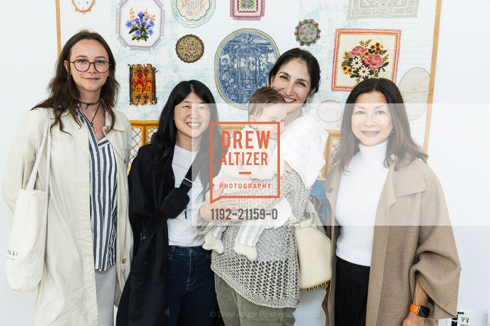Emily Small, Micki Meng, Sophia Kinell, Lizelle Green, "Some Dogs" Gallery Opening 2023, 419 10th St. 419 10th St, SF, CA 94103, April 23rd, 2023, Photo #1192-21159-0 Emily Small, Micki Meng, Sophia Kinell, Lizelle Green, Photo #1192-21159-0