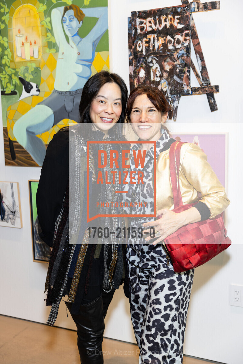 Candace Huey, Amy Kisch, "Some Dogs" Gallery Opening 2023, 419 10th St. 419 10th St, SF, CA 94103, April 23rd, 2023, Photo #1760-21159-0 Candace Huey, Amy Kisch, Photo #1760-21159-0