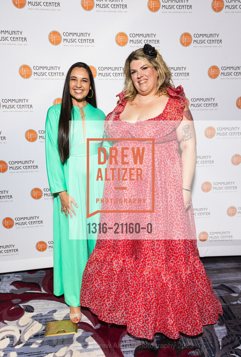 Sarah D'Souza, Sabrina Raphael, "In Full Bloom" Community Music Center's 2023 Spring Gala, The Palace Hotel, a Luxury Collection Hotel @ 2 New Montgomery St, SF, CA 94105 US. The Palace Hotel, a Luxury Collection Hotel @ 2 New Montgomery St, SF, CA 94105 US, April 24th, 2023, Photo #1316-21160-0 Sarah D'Souza, Sabrina Raphael, Photo #1316-21160-0