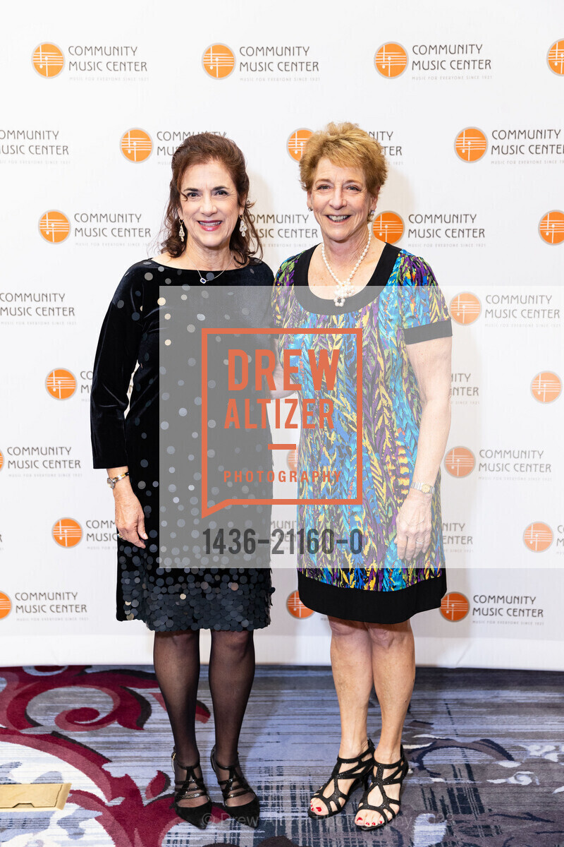 Katherine Bukstein, Kim Parnass, "In Full Bloom" Community Music Center's 2023 Spring Gala, The Palace Hotel, a Luxury Collection Hotel @ 2 New Montgomery St, SF, CA 94105 US. The Palace Hotel, a Luxury Collection Hotel @ 2 New Montgomery St, SF, CA 94105 US, April 24th, 2023, Photo #1436-21160-0 Katherine Bukstein, Kim Parnass, Photo #1436-21160-0